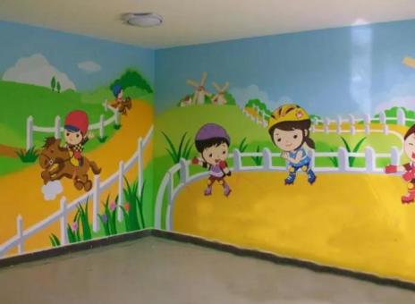 马尔康幼儿园墙体彩绘制作流程及注意事项