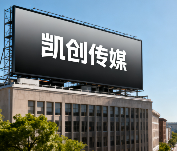 马尔康户外广告牌的设计与制作